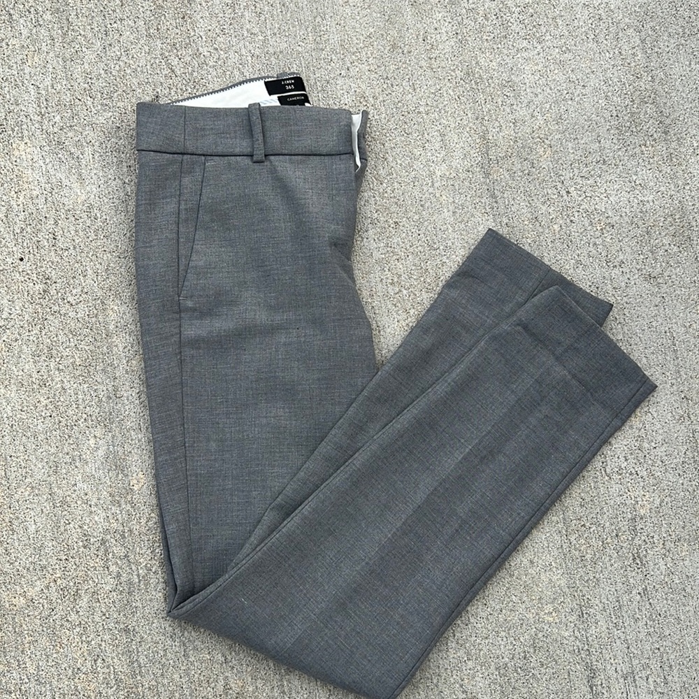 Jcrew 365 Cameron grey pants